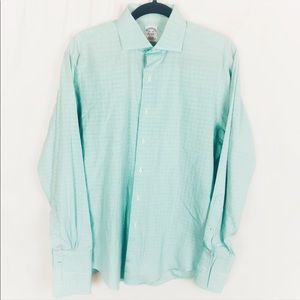 Brooks Brothers Men’s Tuxedo Shirt 15 1/2 Green